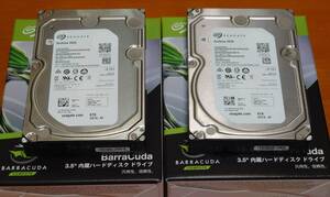 Seagate 8TB ST8000AS0002 2台＋Logitec(ロジテック) USB3.0 4ベイHDDケース LGB-4BNHEU3