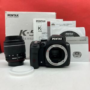 ♪ PENTAX K-50 デジタル一眼カメラ ボディ smc PENTAX DAL 18-55mm F3.5-5.6 AL WR レンズ 動作確認済 現状品 ペンタックス