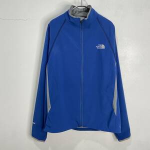 ☆送料無料☆THE NORTH FACE☆２Wayジャケット☆ジップベスト☆L☆フライトシリーズ☆ストレッチシェルテックジャケット☆ブルー☆Y2K☆E23