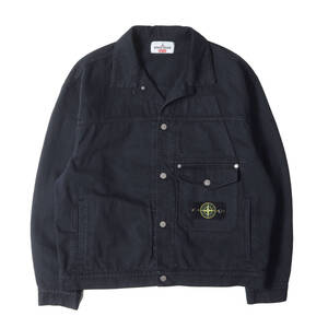 Supreme シュプリーム ジャケット サイズ:L 23AW STONE ISLAND バックロゴ デニム トラッカージャケット (Deim Trucker Jacket) ネイビー