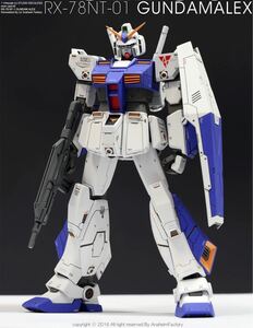 STUDIO RECKLESS RCベルグ 機動戦士ガンダム1/144 RX-78NT-1 ALEXガンダム ガレージキット レジンキャストキット キャラホビC3×HOBBY