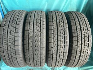 2021年製155/65R13バリ山！中古タイヤ4本セット　 BRIDGESTONE ブリザック　VRX スタッドレスタイヤ　ブリヂストン 