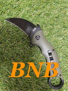  Buck N Bear (BNB) Karambit Knife カランビットナイフ　フォールディングナイフ　折りたたみナイフ