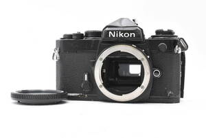 【動作未確認】 Nikon ニコン FE ブラックボディ フィルムカメラ マニュアルフォーカス (t3719)