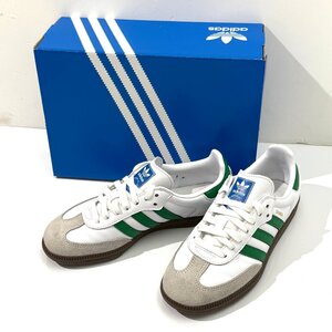 23.0cm adidas SAMBA OG サンバ OG 定価15,400円 IG1024 WHITE/GREEN アディダス