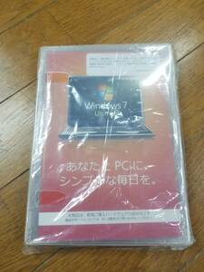 【新品・未使用】Microsoft Windows 7 Ultimate DSP　アルティメット 日本語版