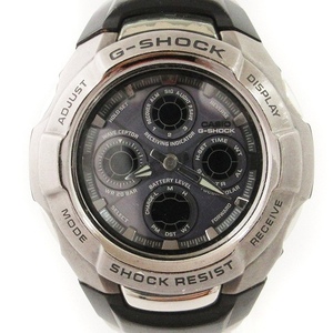 カシオジーショック CASIO G-SHOCK THE G 腕時計 GW-1200TDJ 電波 タフソーラー アナデジ シルバーカラー ウォッチ ジャンク ■SM0 メンズ