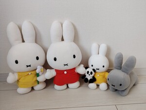 ミッフィー　ぬいぐるみ　パンダ　セキグチ　Miffy　ディック・ブルーナ　レトロ　ブルーナアニマル　うさぎ　ブルーナファミリー