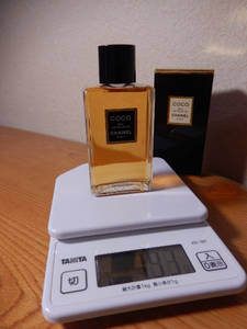 ほぼ満タン 192g(^^ゞ 75ml トワレ「COCO CHANEL：ココ シャネル」EDT（フランコタイプ）箱折有、ボトルキレイ _/_/ 交渉OK、匿名OK！ _/_/