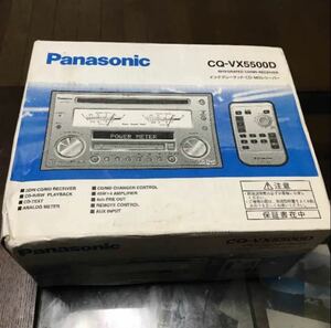 CQ-VX5500D アナログ オーディオ 希少 Panasonic パナソニック 箱付き