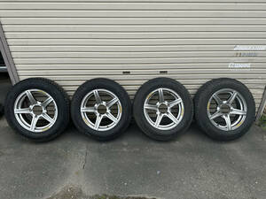 ★BRIDGESTONE 175-80-R16-5.5JJ スズキジムニー 用 スタットレス4本セット【中古美品】