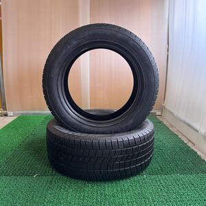 ●3373●冬タイヤ KENDA ICETEC KR36 225/55R17 97Q 2020年製 中古品2本セット 1本ビードに傷あり