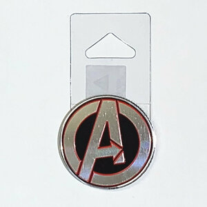 MARVEL (マーベル) Avengers(アベンジャーズ) Logo Metal Stickerr 3ｃｍ シール ステッカー　