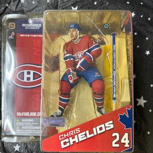 McFarlane 2004 Chris Chelios Montreal Canadiens NHL series 8 (RED jersey) 