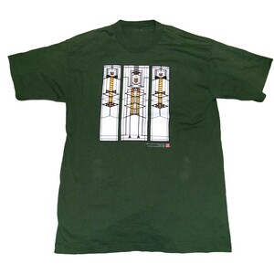 90s FRANK LLOYD WRIGHT フランクロイドライト アート T オフィシャル 建築家 グラフィック Tシャツ vintage ヴィンテージ 古着