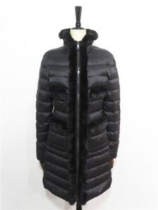 63611 Moncler ／ モンクレールLACANIZ ミンクファー ロングダウン コート