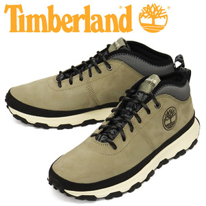 Timberland (ティンバーランド) A6A4V WINSOR TRAIL MID LTHR ウィンザートレイルミッドレザーシューズ Light Taupe TB493 US7-約25.0cm