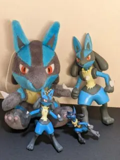 ポケモン　ルカリオ　4点セット