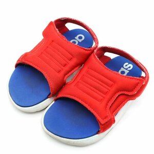 アディダス スポーツサンダル EG2231 アウトドア シューズ 靴 ベビー キッズ 男の子用 14cmサイズ レッド adidas