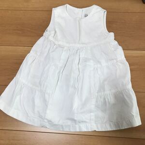 【中古】Baby GAP ギャップ　ノースリーブワンピース　サイズ　2YEARS MONTHS 95cm