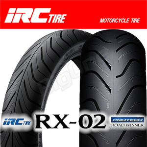 IRC RX-02 前後Set ZRX400 ZRXII 110/80-17 M/C 57H TL 150/70-18 M/C 70H TL 110-80-17 150-70-18 フロント リア リヤ タイヤ