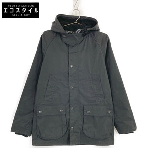 Barbour バブアー 黒 BEDALE SL FOODED 4124934 ブラック 36 ジャケット コットン メンズ 中古