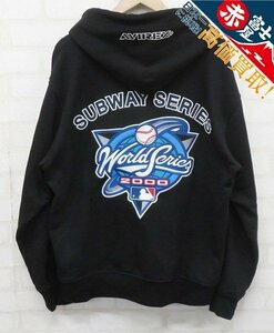 8T1888/AVIREX×MLB HOODIE SUBWAY SERIES ヤンキース スウェットパーカー アヴィレックス サブウェイシリーズ