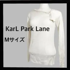 (B-405) KarL Park Lane 薄手 ニット 長袖 Mサイズ