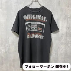 古着 used　Nintendo　ニンテンドー　半袖プリントTシャツ　黒　ブラック