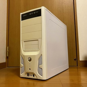 中古PCケース　DVDマルチドライブ付属