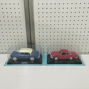 mK597b [まとめ] アシェット 1/24 国産名車コレクション 日産 セドリック 1900 カスタム 1961 他 | ミニカー T