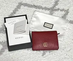 GUCCI GGマーモント　財布　箱付き