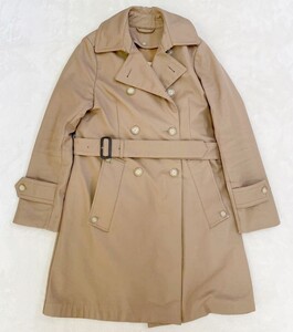 Traditional Weatherwear　マッキントッシュ　MONKTON　撥水加工　ライナー付きトレンチコート　ベージュ　32号　レディース　Sサイズ