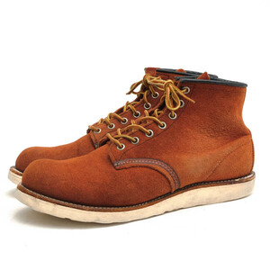 RED WING レッドウィング ワークブーツ 8811 CLASSIC WORK Round-toe カッパーアビレーンラフアウト 牛革 グッドイヤーウェルト製法 プレ