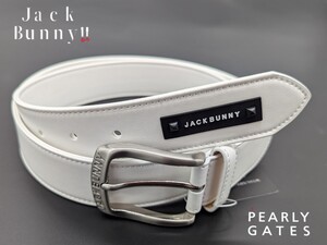 ★新品正規品最新作 PEARLYGATES/ジャックバニー ワンポイント ストレッチベルト (UNISEX)　