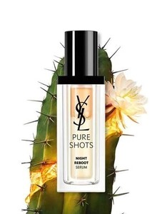 新品★未使用◆イヴ・サンローラン・ボーテ－ YSL ピュアショット ナイト リチャージセラム◆翌朝出会う。8時間熟睡の美肌。