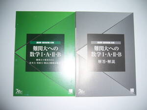 進研 個別試験 対策　難関大への数学Ⅰ・A・Ⅱ・B　別冊解答解説 付属　ベネッセ　ラーンズ　数学ⅠAⅡB