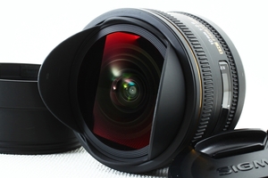 極上品◆SIGMA シグマ 10mm F2.8 EX DC FISHEYE HSM Nikon ニコン◆魚眼レンズ/a-7358