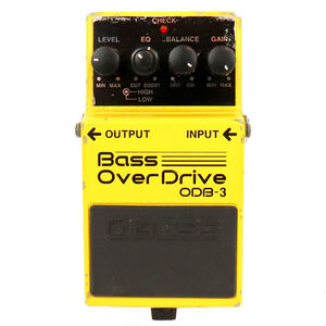 【中古】 ベースオーバードライブ エフェクター BOSS ODB-3 Bass OverDrive ベースエフェクター