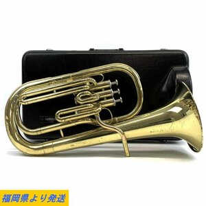 YAMAHA ヤマハ YAH202 管楽器 アルトホルン マウスピース / ハードケース 付 ★現状品【TB】【福岡】