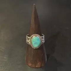 SILVER925 TURQUOISE DESIGN RING/シルバー/リング