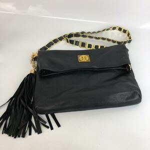 Tory Burch トリーバーチ レザー ショルダーバッグ ブラック バッグ 鞄 かばん レディース ファッション ブランド 黒