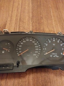 70スープラ海外仕様スピードメーター260km/hメーター付部品取りメーターアッシー送料全国1000円JZA70GA70MA70