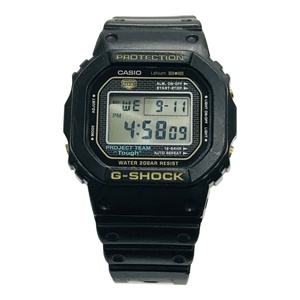 限定 35周年記念モデル CASIO カシオ 腕時計 G-SHOCK ジーショック DW-5035D 稼働品 ブラック×ゴールドカラー 【中古品】 22409K135