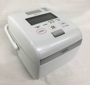 炊飯器　ZOJIRUSHI　圧力IH　炎舞炊き　NW-KB10-WZ　５.５合炊き　雪白