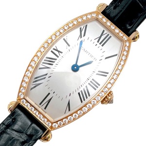 カルティエ Cartier トノ－SM WE400331 シャンパンゴールド K18ピンクゴールド 腕時計 レディース 中古