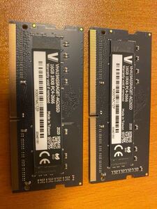 16GB 2枚セット ノートPCメモリ 1Rx8 PC4-2666 DDR4