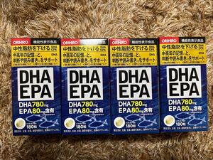 オリヒロ DHA EPA 180粒 X 4個