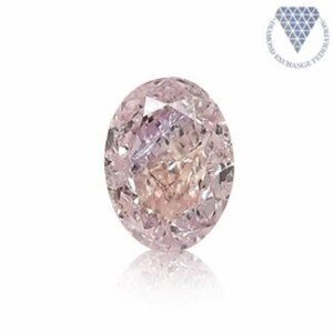 0.26 ct FANCY LIGHT PURPLISH PINK I2 PEAR GIA 天然 ダイヤモンド ルース DIAMOND EXCHANGE FEDERATION