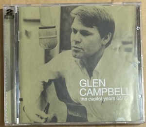 CD★GLEN CAMPBELL 「THE CAPITOL YEARS 65/77」　グレン・キャンベル、2枚組、ベスト盤